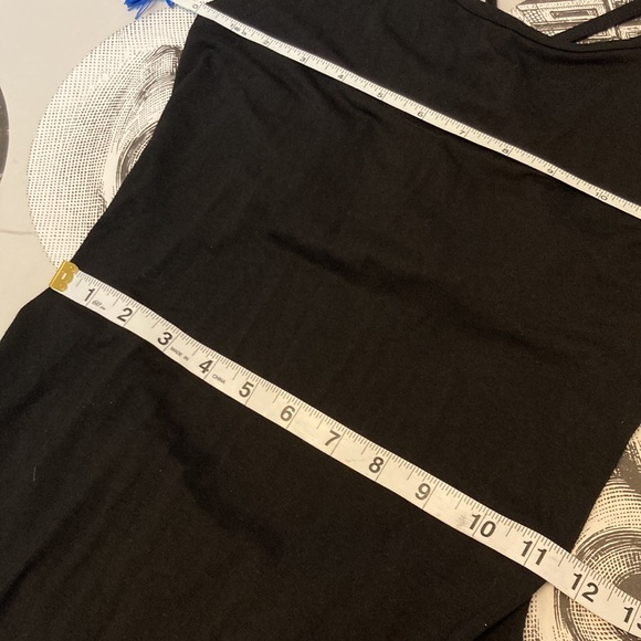 Elegant & Soft Long Maxi Dress w/ Adjustable Straps & Derrière Ruching, Sz S - Picture 13 of 14